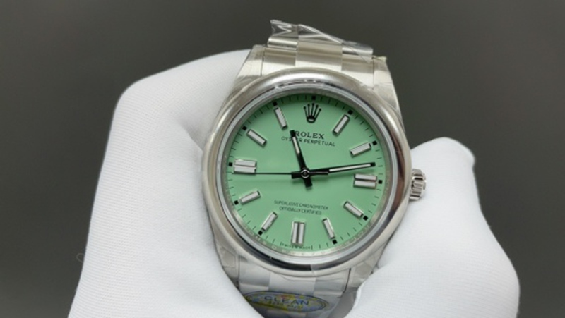 Best Edition with 3230 Automatic Movement Rolex Oyster Perpetual Series 36-41mm Steel Belt Green Watch